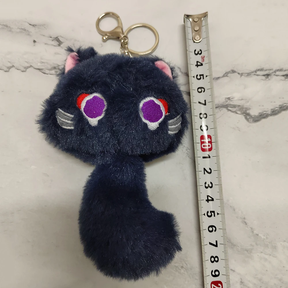 Plush Toy Plush Doll Anime Ornament Game Genshin Impact Wanderer Hutao Cosplay Keychain Unisex Ghost Pendant Plush Doll Key Rings Accessories Key Chains Gifts