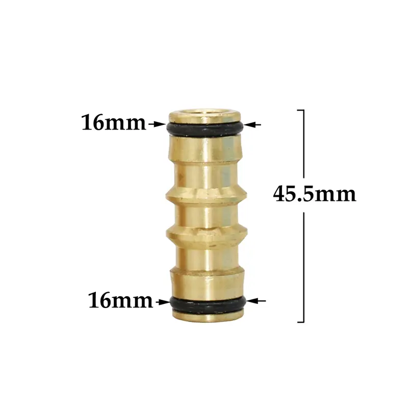 1/2'' 5/8" 3/4'' 1'' Brass Hose Quick Connector Water Stop Fitting Copper Thread Tap Coupling Garden Watering Gun Adapter - Image 15
