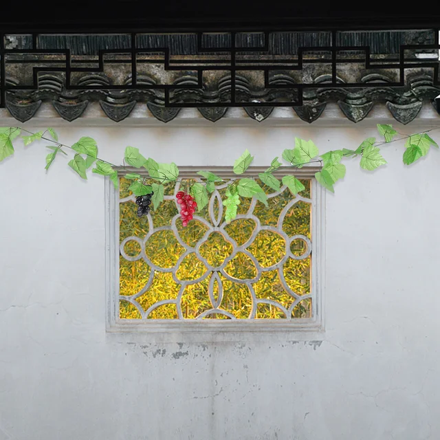 Photo Prop Szimuláció Szőlőcsokor Élethű Szőlő Mesterséges Medál Pvc Hamis Klaszterek Beltéri Dekoráció - Image 2