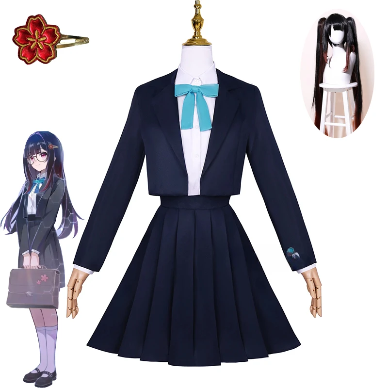 

Sparkle Cosplay Game Honkai Star Rail Sparkle Jk Cosplay Costume Bow Wig Anime Role Play School Uniform Carnival Party Jk Dress