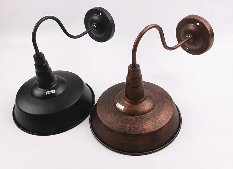Retro Vintage Wall Mounted Lamp Loft Industrial Rust American Style Outdoor Indoor Light Luminaire Corridor Aisel Bar Waterproof