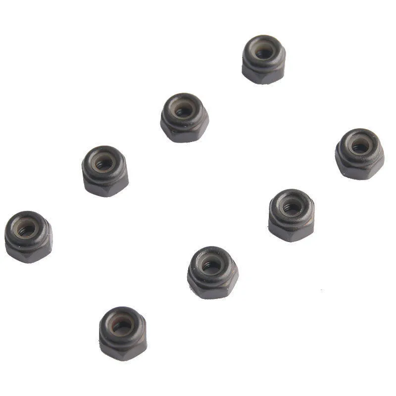 

18038 HSP Parts Nylon Nuts M2.5 8P For 1/10 4WD Hobby Off Road Rock Crawler Climber Pangolin 94180