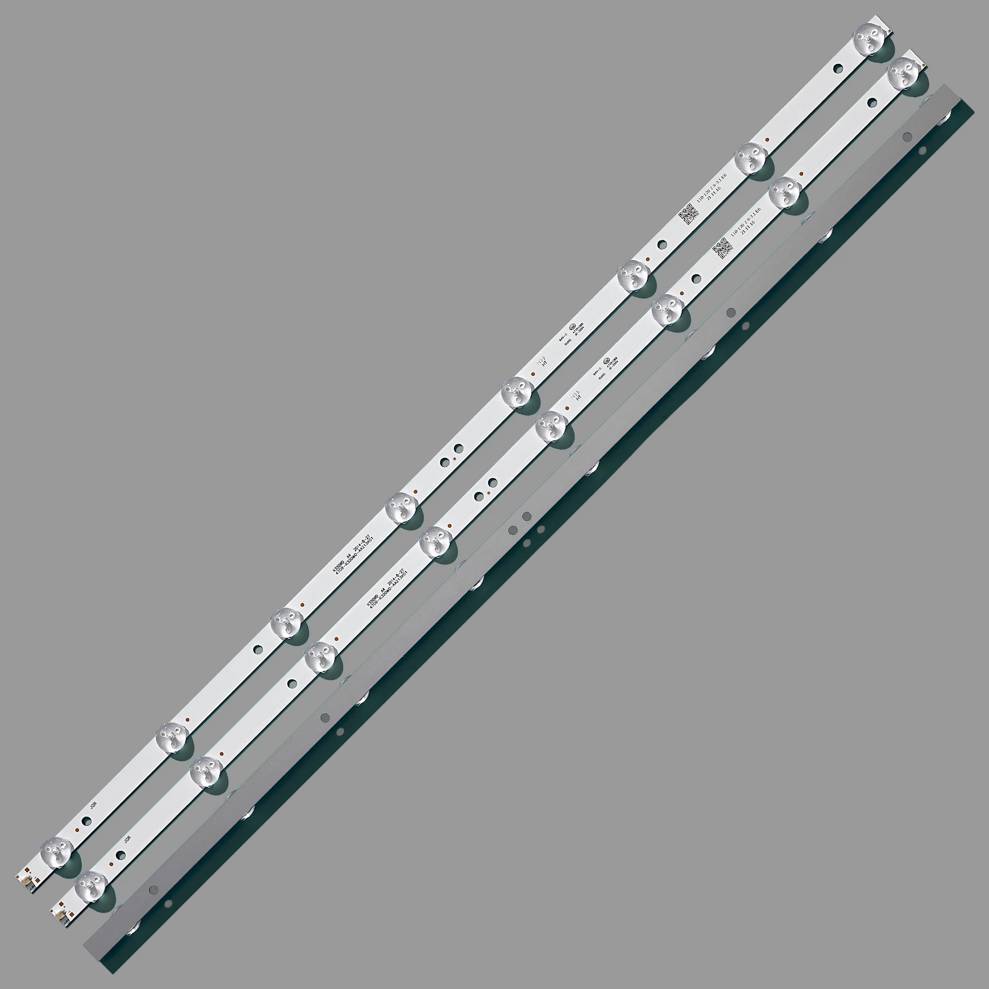 Retroiluminação Led Tiras 4708-k320wd-a4213k01 K320wd a4 Aoc Le32m3570 Le32w234d Daewoo L32r630vke L32s635vke L32s639vke Kit3 Pcs - Imagem 4