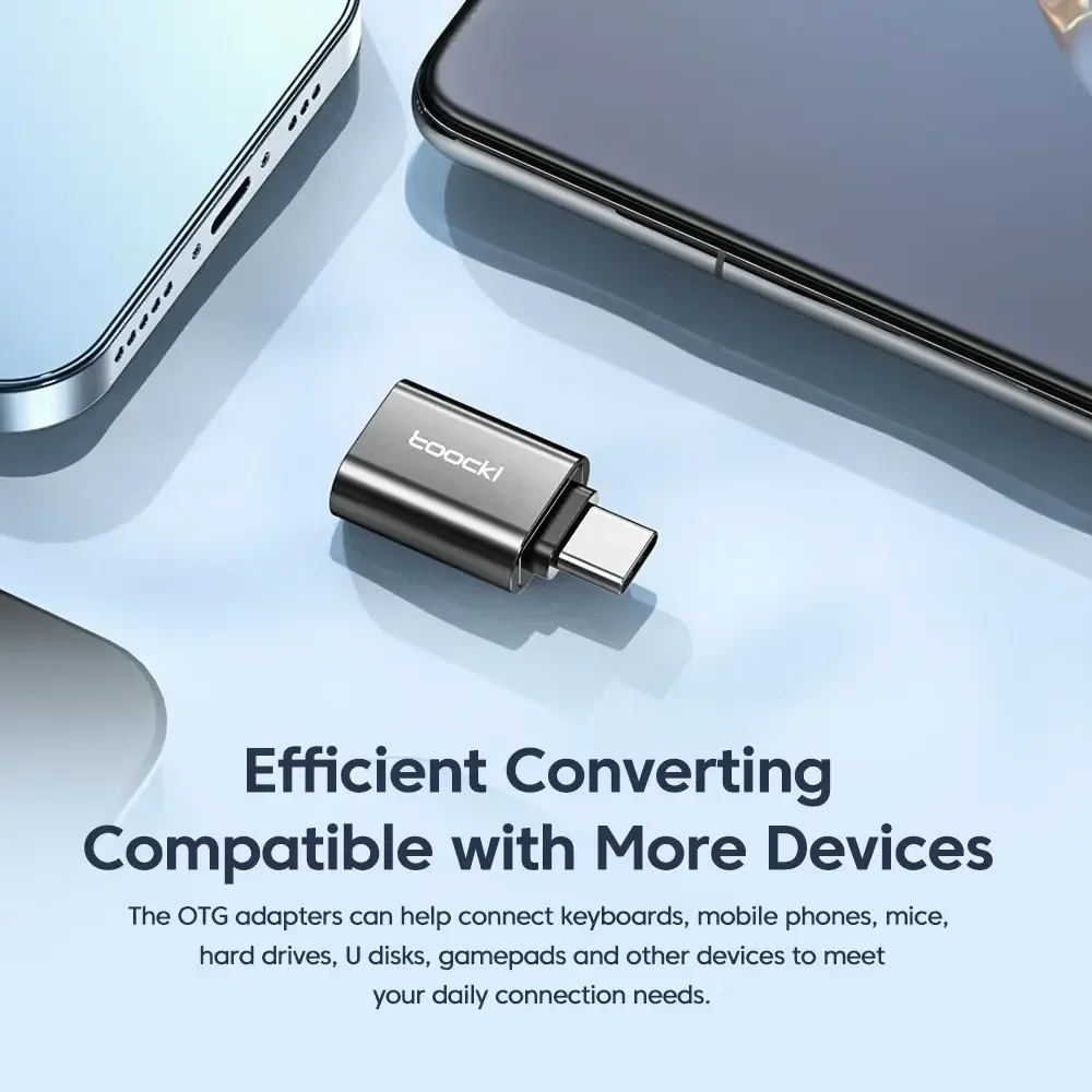 OTG USB 3.0 To Type C Adapter Micro To Type C Male To USB 2.0 Female Converter for Macbook Xiaomi Samsung OTG Connector 5