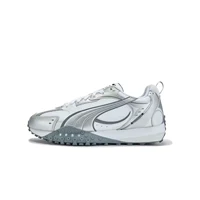 Puma Blktop Rider : Chaussures décontractées basses classiques, polyvalentes, de style rétro et ajustées pour hommes et femmes – Argent 406318-02 2