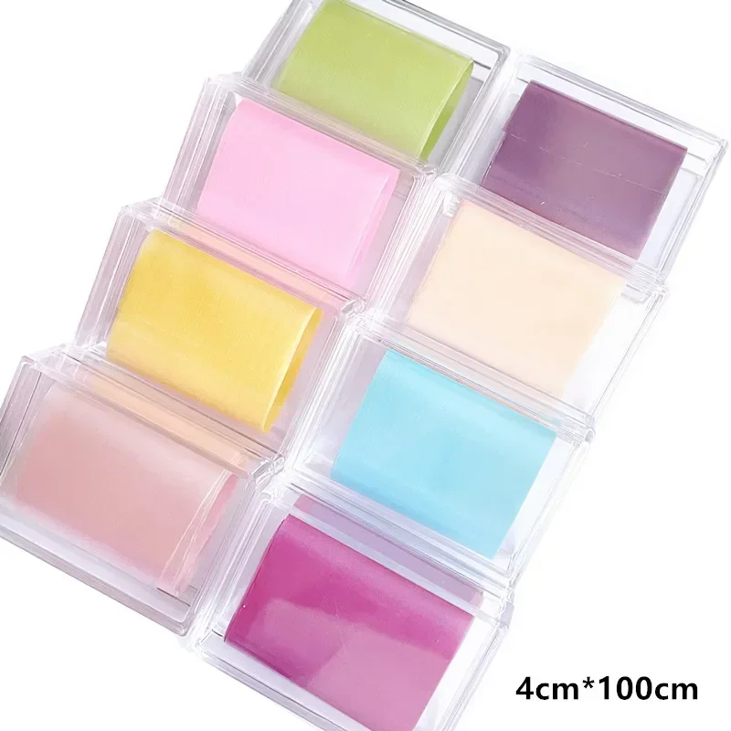 100cm 인어 껍질 네일 포일 전사지 카멜레온 스티커 화려한 네일 랩 홀로그램 쉘 네일 아트 장식