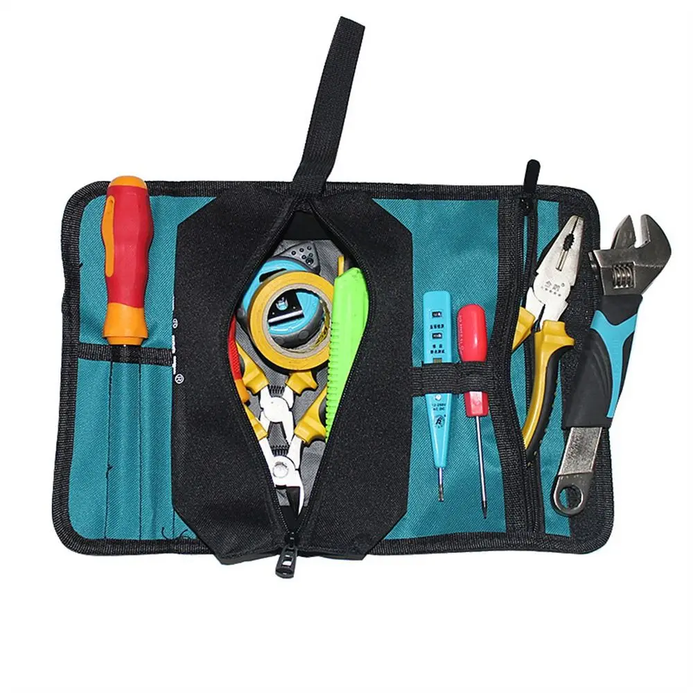 

Electricians Carpenter Oxford Cloth Durable Handheld Tool Bags Toolkit Pouch Repair Bag Tool Storage Bag