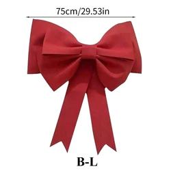 Elegant Pink and Red Decorative Bow for Celebrations and Home Décor (Red 75cm)