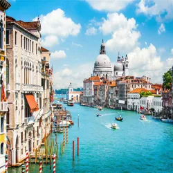 500-Piece Landscape Jigsaw Puzzle - Educational Toy & Christmas Gift (524Santa Maria Canal)