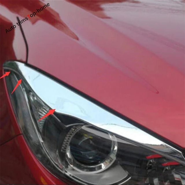 Vtear für Mazda 3 bp Fließheck Limousine accesorios Auto Nebels chein  werfer Augenbrauen Dekoration Abdeckung Verkleidung Außen modifikation  2014-2018 - AliExpress