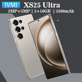 IVMI Global Vision XS25 Ultra Smartphone Android 3GB RAM 16GB ROM 6.9 Inch Dual SIM 4G Network 2+5MP Mobile Phones