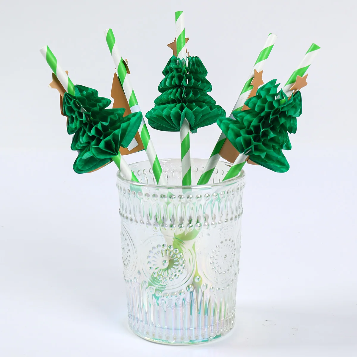 Blue Christmas Straw Topper – xHB Creations