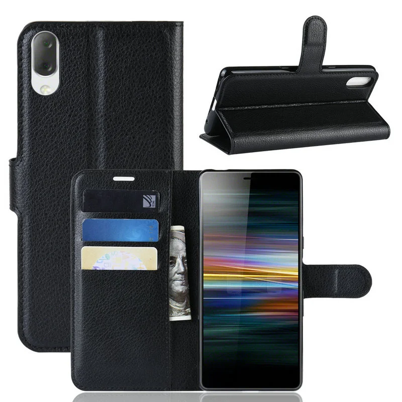 

Флип-чехол для Sony Xperia L3, кожаный чехол-бумажник для Sony Xperia L3 I3312 I4312 I4332 I3322