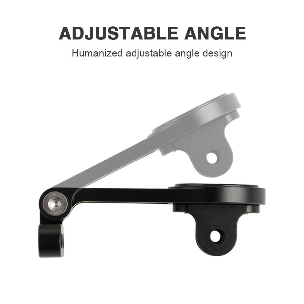 Out Front Bike Computer Mount Angle Adjustable Bicycle Computer Mount Holder Cycling Computer Extended Mount Cycling Accessories