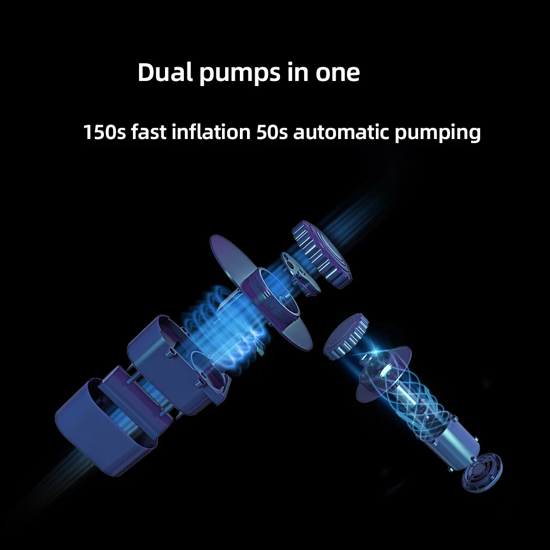 NEW Yixiu Sofa One-button automatic filling and deflation chaise longue Sofa Built-in air pump PZ 2-01 150S Quickly Inflate - Image 3