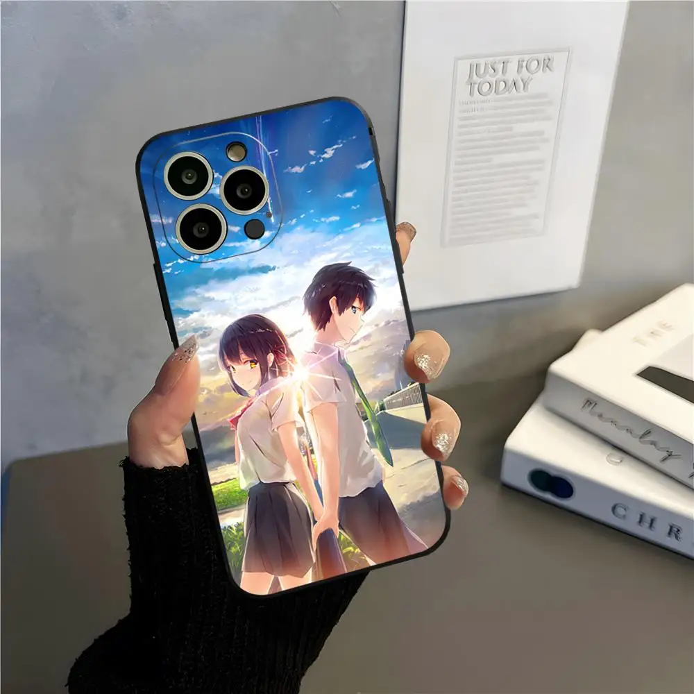 Luxury Japan Anime Your Name Phone Case - Premium Back Cover