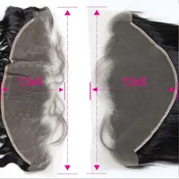 PerisModa Body Wave Lace Closure 4×4 5×5 6×6 Lace Frontal Only 13x4 13x6 HD Transparent Lace Front Human Hair With Pre Plucked 2