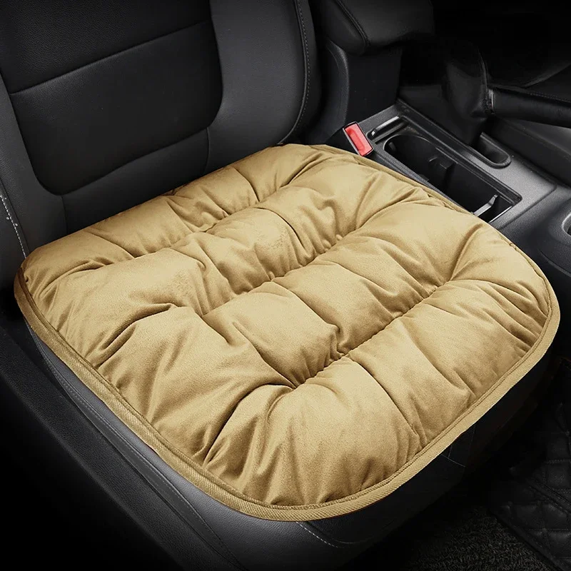 Autositzkissen, Fahrersitzkissen, flauschig, bequem, warm, Wintersitzkissen, Bürostuhl, Zuhause, allgemeines Autositzkissen