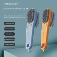 Double-sided Shoe Brush Enduring Plastic Shoe Washing Brush Suede Shoe Cleaning Brush Household Cleaning Tools Accessories 1