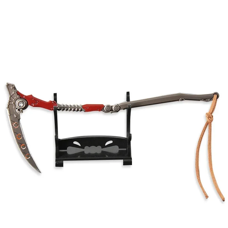 22cm Apex Legends Revenant Heirloom Dead Man's Curve Sickle Swords Model Peripherals Alloy Metal Model Keychain Gift Toys Kids 6