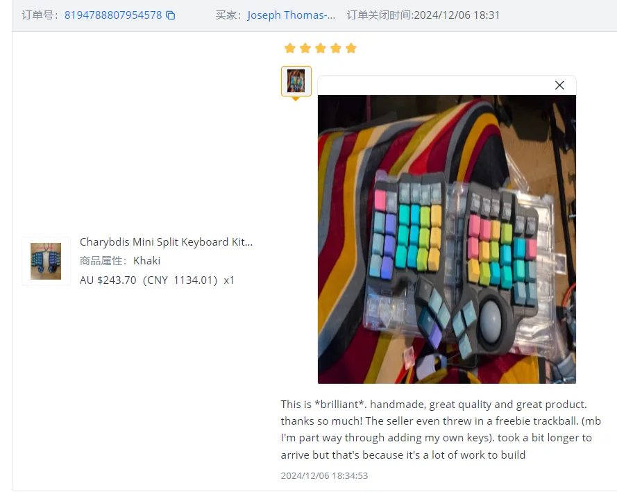 【新品】Charybdis 無線 自作キーボード 分割キーボード Charybdis-ミニキーボード分割キット,有線シングルモード,RGB軸
