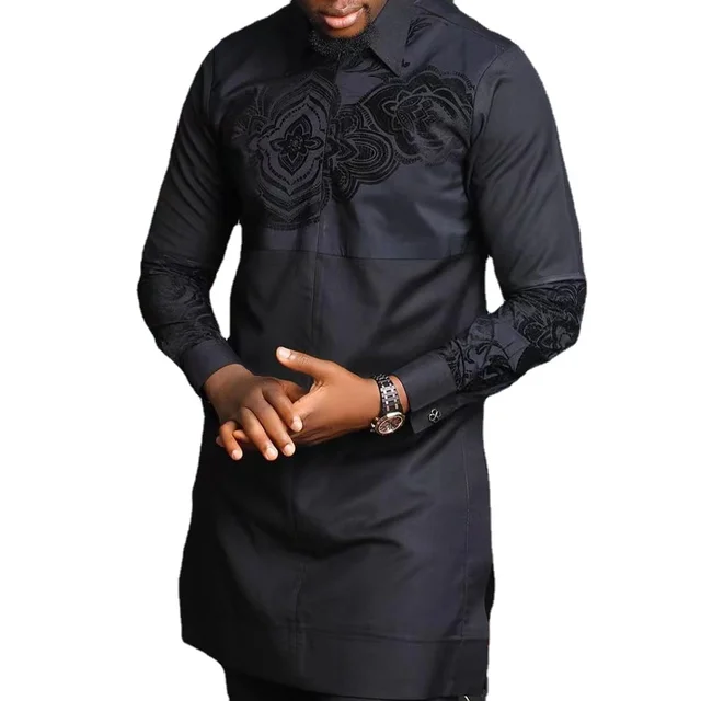 Shola 2-Piece Collar Shirt and Casual Pants - Image 2