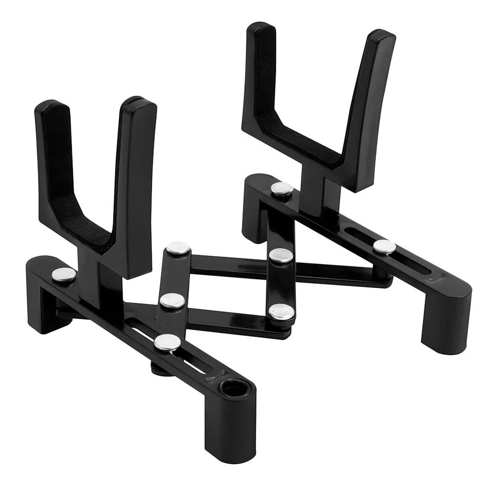 

Violin Stand Foldable Bracket Folding Support Floor Holder Stretchable Metal Non-slip Mat Professional Child