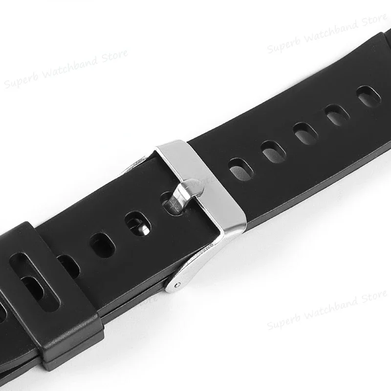 Universal Resin Sport Watch Strap with Pin Buckle - Various Sizes Available