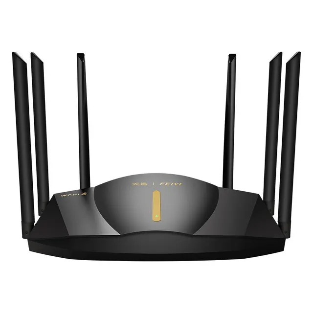 Feiyi ax5400 mesh system router 5400mbps wifi 6 4k qam 160mhz high