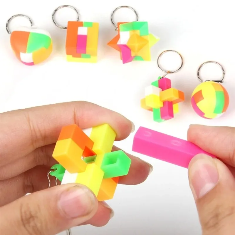 

1pcs Mini Puzzle Assembling Ball Education Toy Random Color Children Gift Creative Plastic Multi-color Ball Puzzle Toy