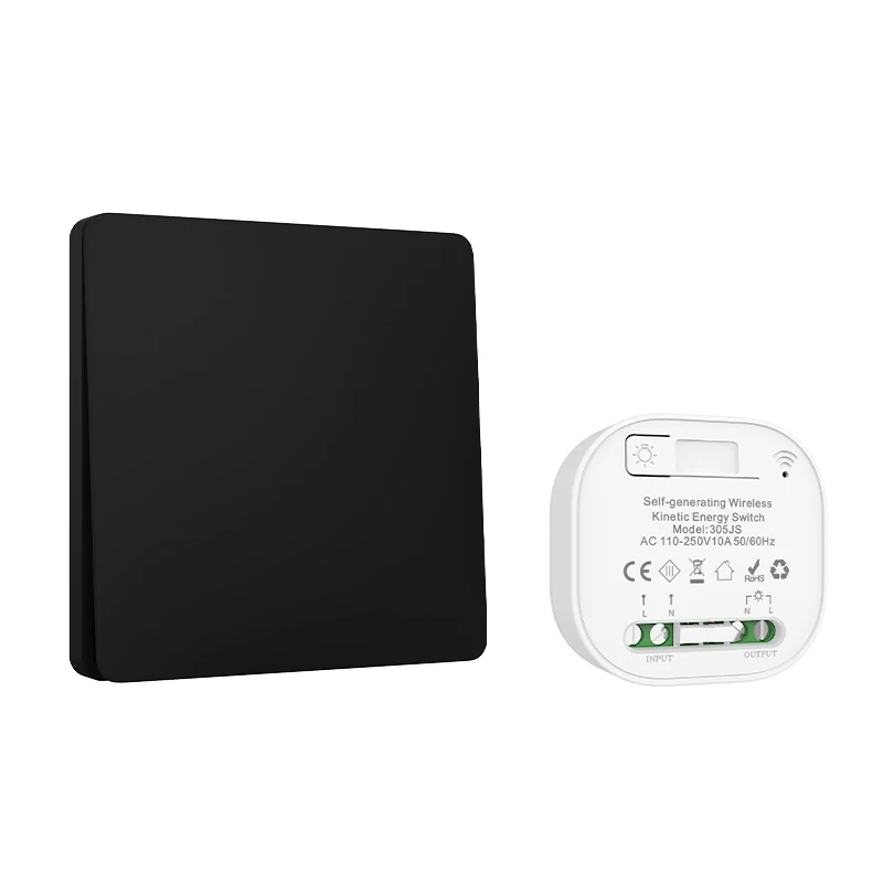 مفتاح إضاءة لاسلكي ذاتي التشغيل