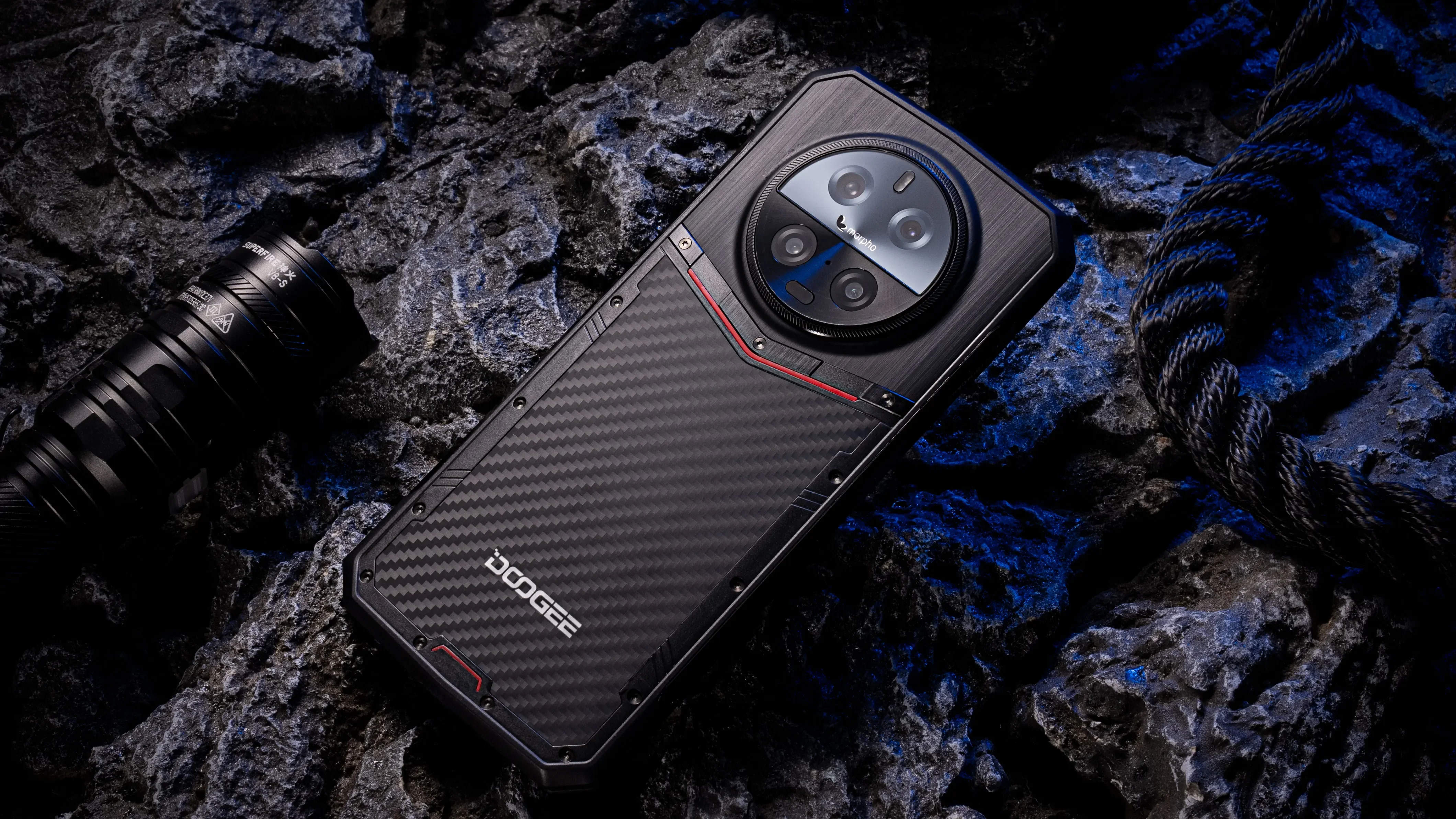 Прочный телефон DOOGEE DK 10 6,67 "120 Гц 2K AMOLED дисплей 5G ...