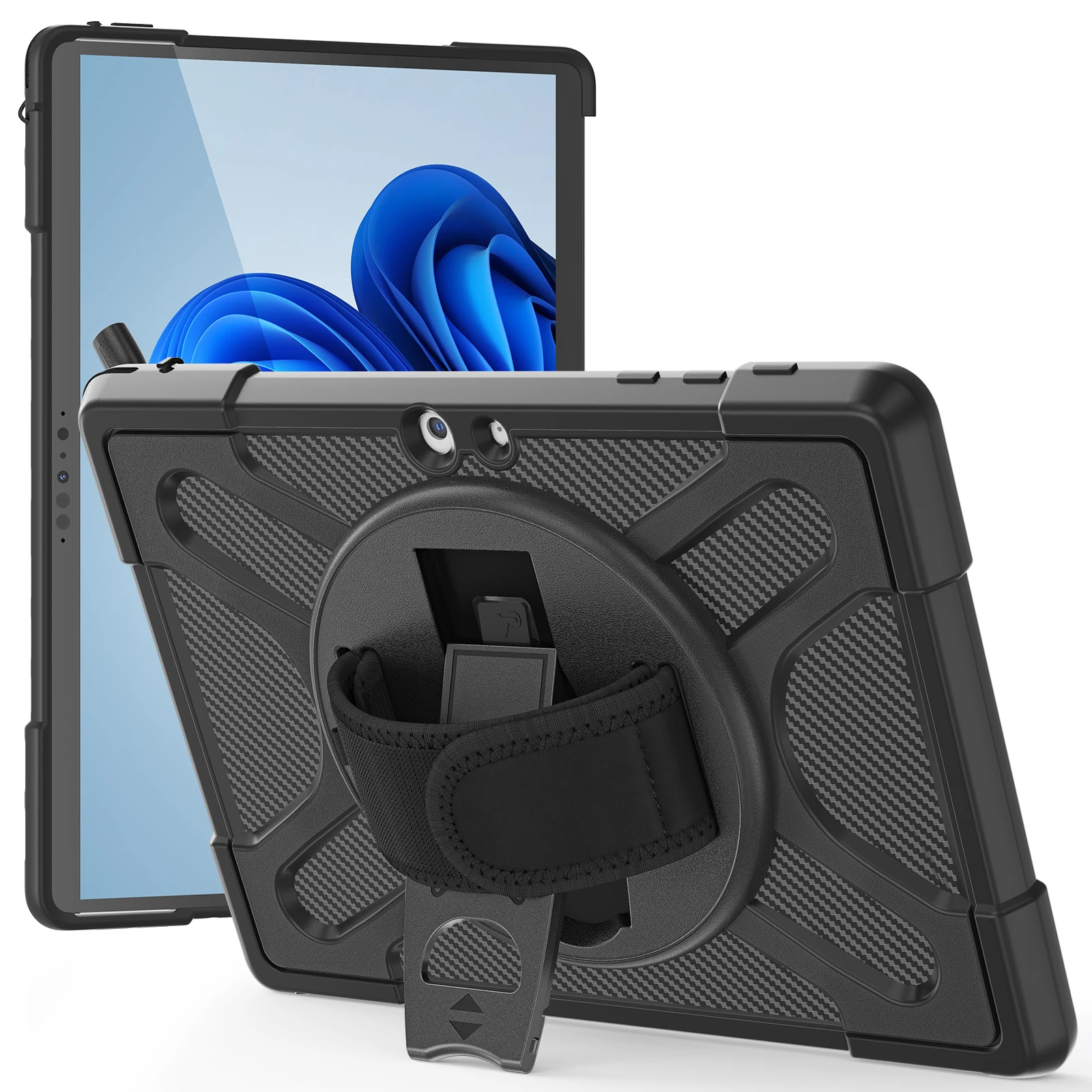 Custodia Per Tablet Con Supporto A Rotazione 360 Per Surface Go 3 Custodia Robusta Surface Go 2 Custodia Robusta Surface Go 3 Stand