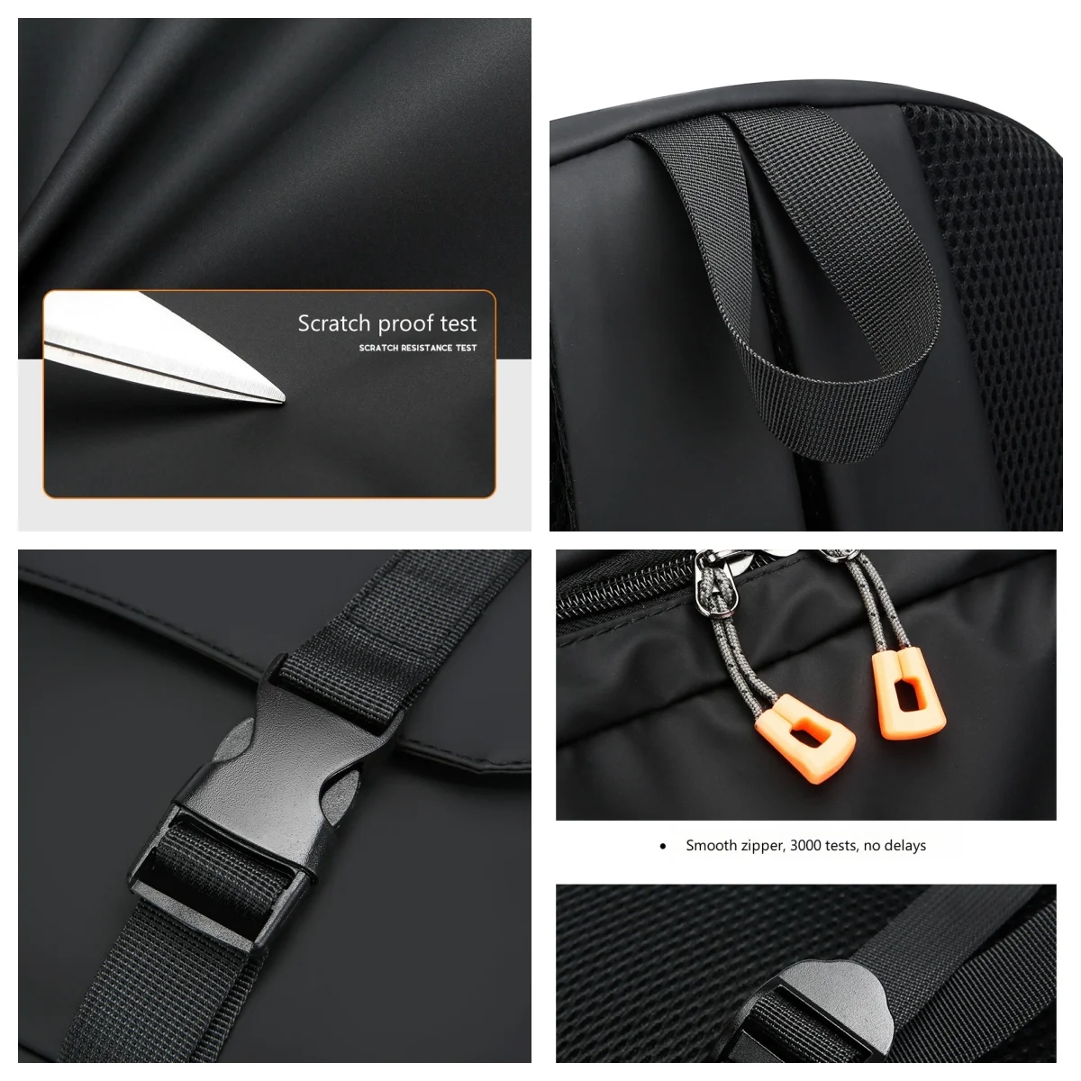 3 in 1 Men Backpacks 15.6 inches Laptop Bag for JEEP BULUO Travel outdoors Cycling Business office waterproof backpack hiking backpack canvas backpack leather backpack school backpack