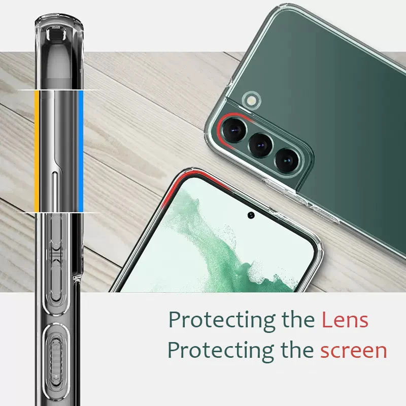 Transparent Silicone Soft Phone Case – Clear and Durable Protection