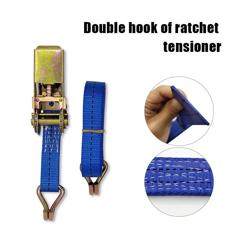 Car Motorcycle Lorry Lashing Cargo Strap Ratchet Belt Weaving 1Pcs 5M Wear Resistant With Metal Buckle Tie Down Polyester cargo straps,cargo tie down strap,tie down straps,lashing strap