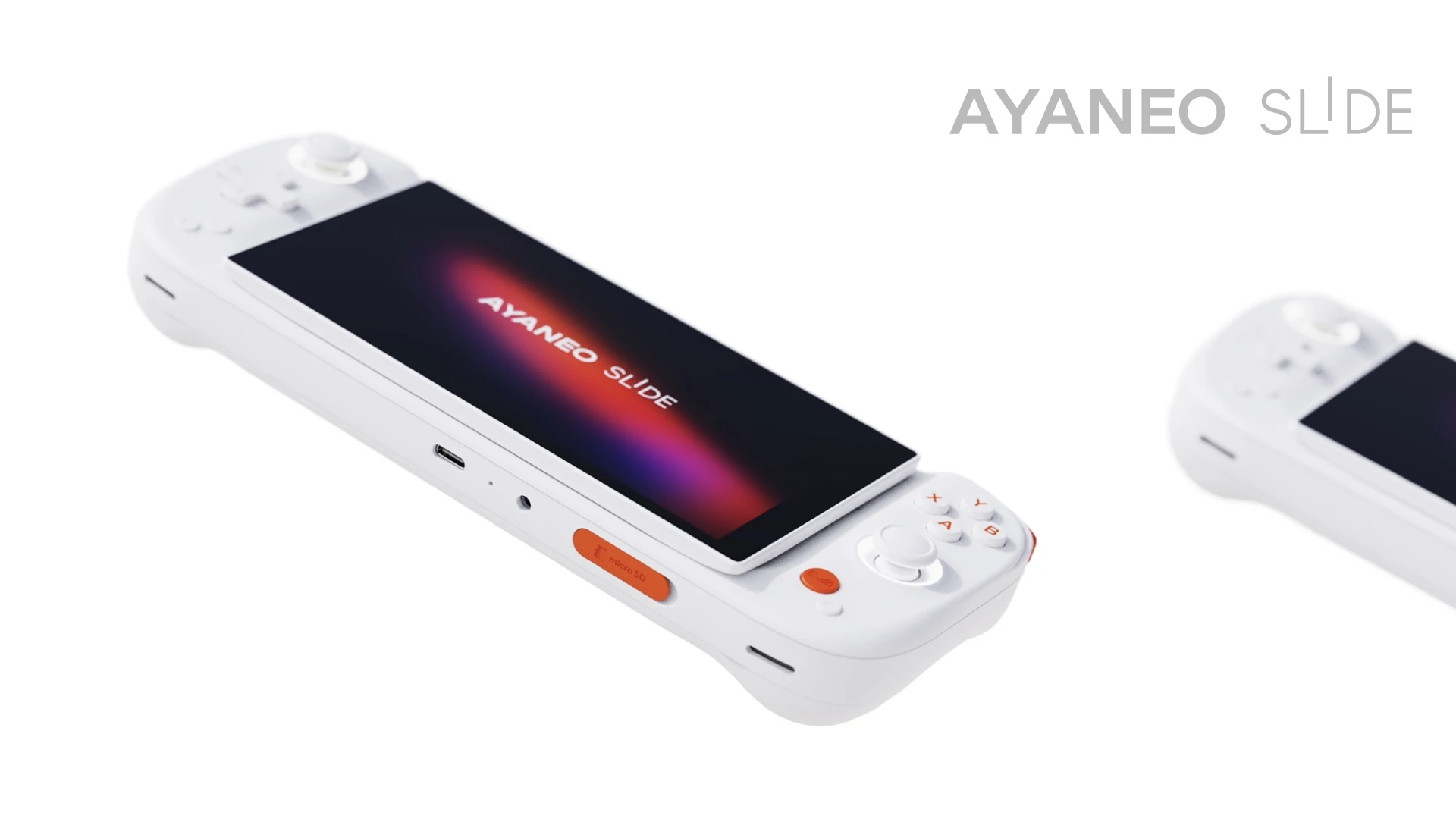 日本国内正規版AYANEO SLIDE 7840U 32G+2TB ホワイト リファービッシュ品》AYANEO SLIDE AMD Ryzen 7 7840U/16GB