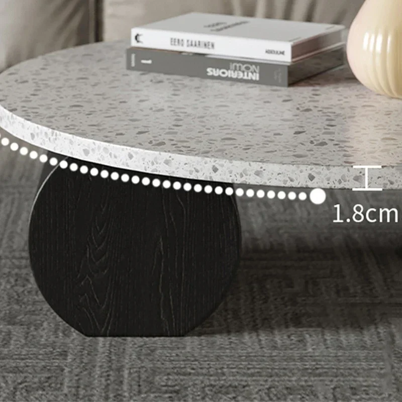 Nordic Round Coffee Table Modern Minimalist Luxury Kitchen Coffee Table Designer Living Room Articulos Para El Hogar Home Decor