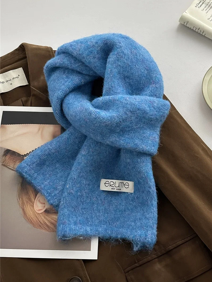 Lake water blue color