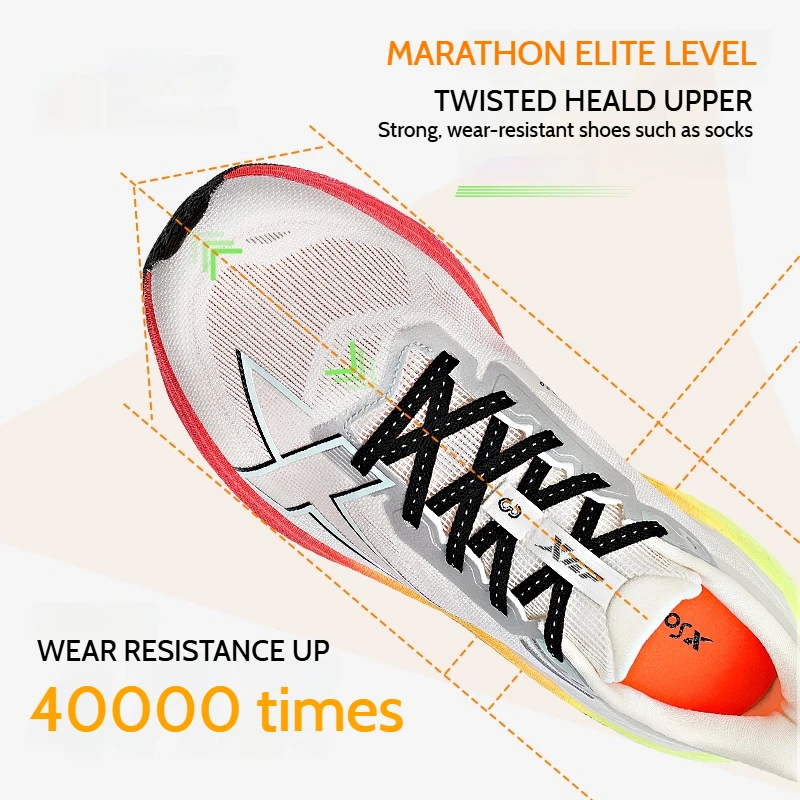 朋恵 Xtep Women Running Shoes 2000km 3.0 2025 Spring Lightweight