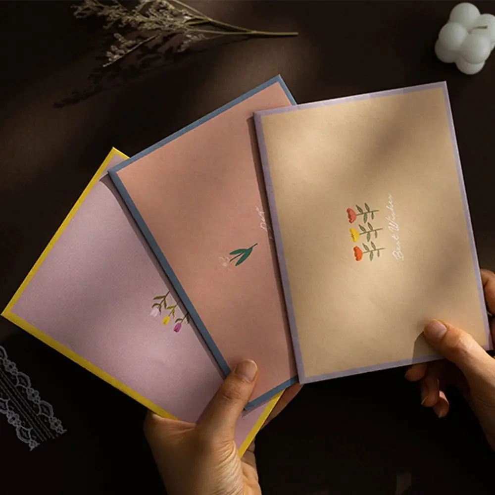 Floral Envelopes & Stationery Set with Stickers – DIY Postcards & Greeting Pads