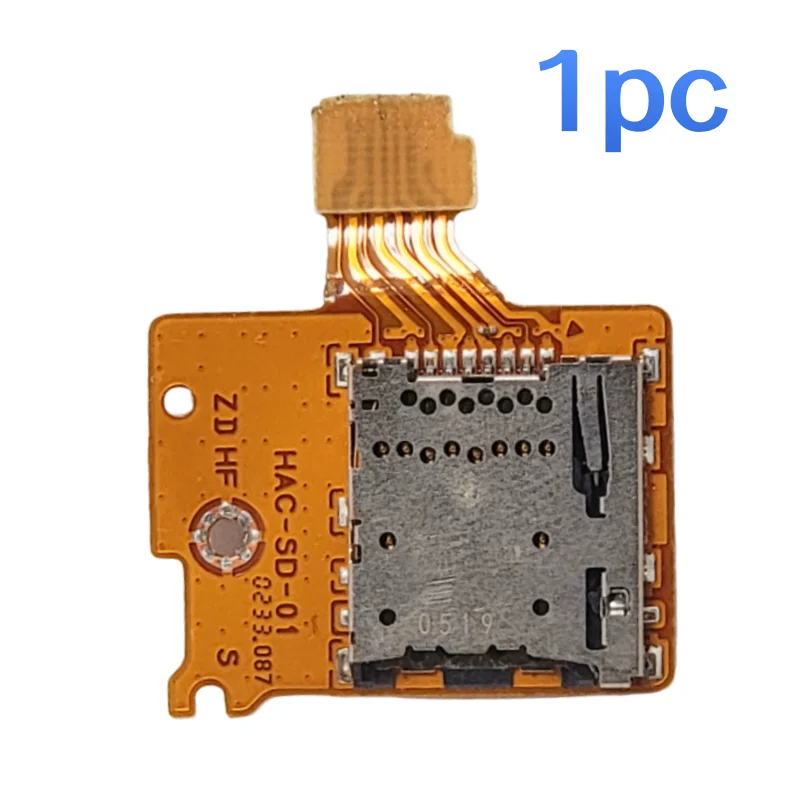 Compatible con SD para Nintendo Switch, ranura para tarjeta para lector de tarjetas TF, reemplazo de enchufe para consola