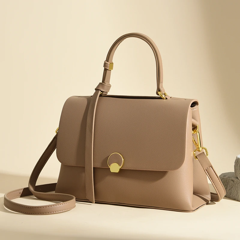 Brand Leather Crossbody Bag New Ladies Fashion Handbags Solid Color High Quality Shoulder Bags Designer Women's Tote_voghion.com
