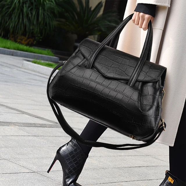 2023 High Quality Luxury Brand Designer Leather Shoulder Bag for Women Hand Bag  Crocodile Totes Purses Ladies Messenger Handbag - AliExpress