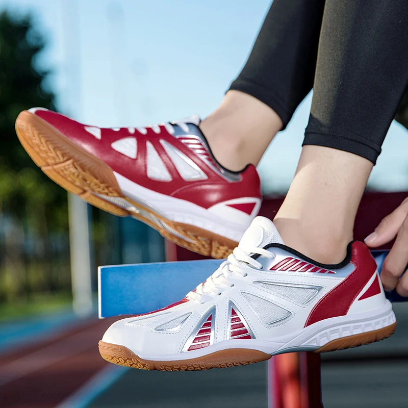 Luxury Brand Badminton Shoes Unisex Wearable Indoor Court Shoe Designer Table Tennis Shoes Men Women Non-Slip Gym Training Shoe