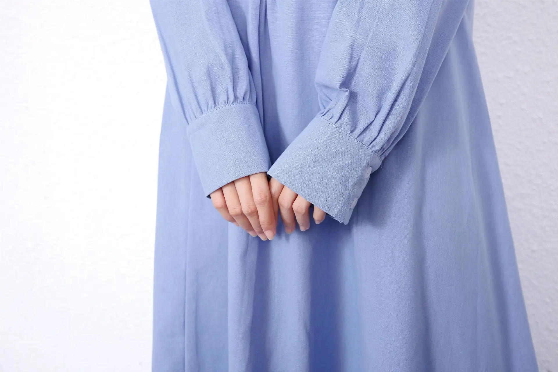 عبايات ريترو غير رسمية جديدة لعام 2025 للنساء برقبة دائرية وأرجوحة كبيرة عباية إسلامية لرمضان في الشرق الأوسط