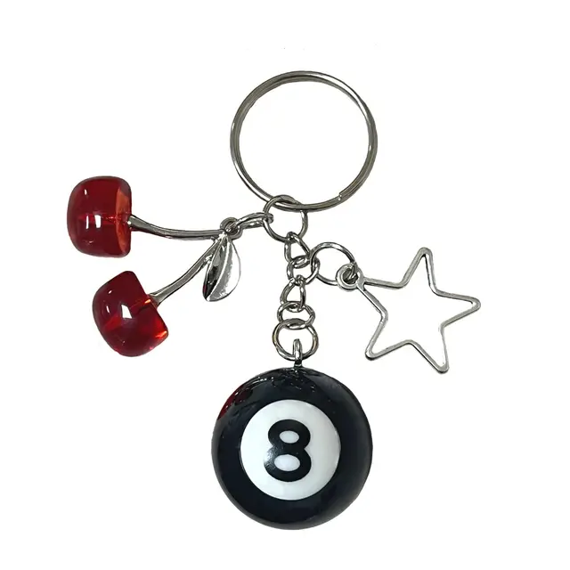Walmart Fur Ball Bag Charm Bag Charms Resin Initial Letter
