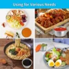 50/70ML Sauce Cup Reusable Salad Box for Lunch Box Picnic Travel Salad Condiment Containers with Lids Leak Dipping Sauce Cups 2