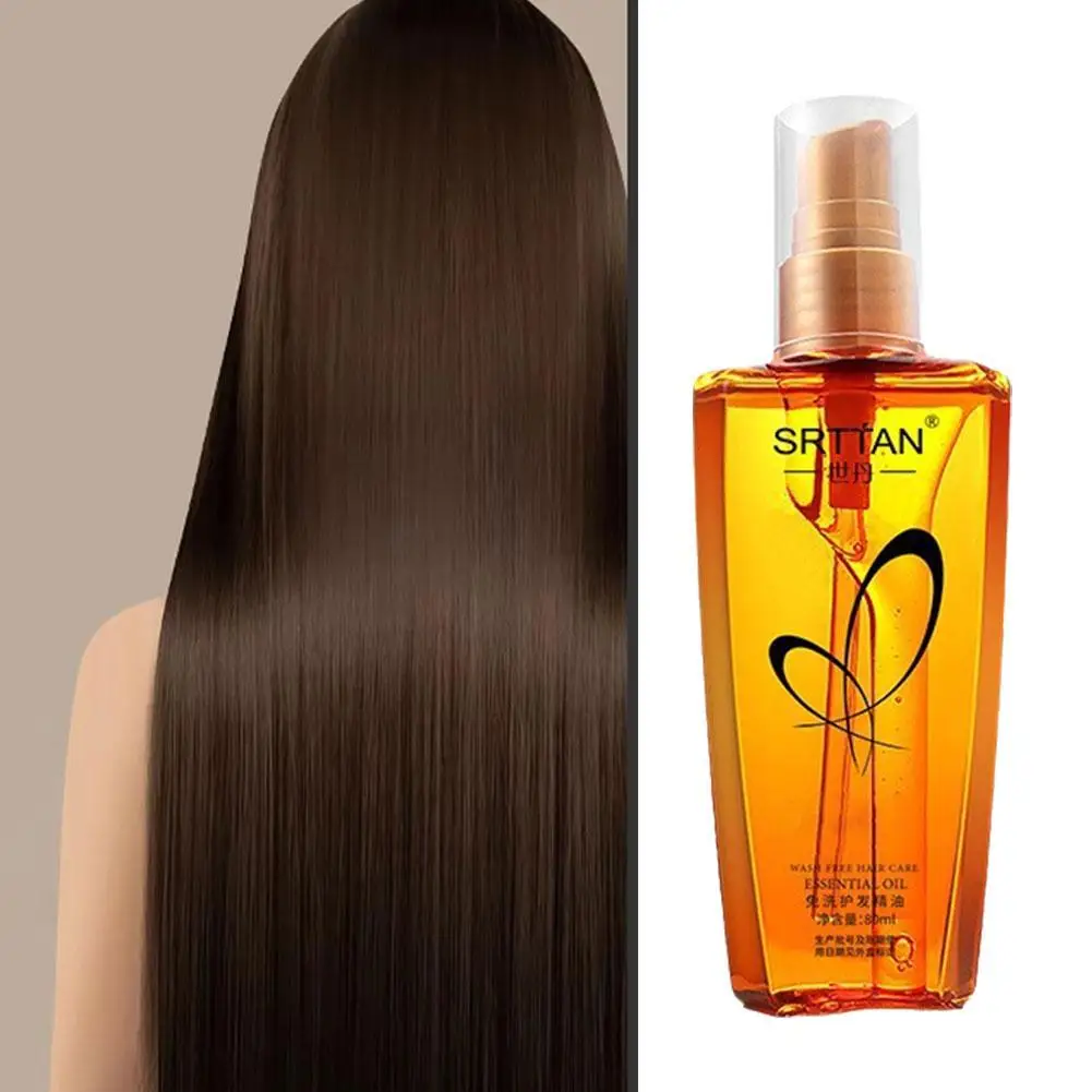 20/80ml 30 Capsules Biotin Hair Repair Hair Weak Oil Scalp Repair Serum Spray Thicken Serums Promoting Healthier Care