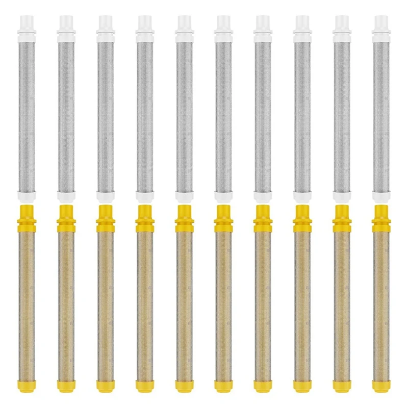 

Airless Spraygun Filter 60 And 100 Mesh Airless Spray Filter Screen Universal 20Piece